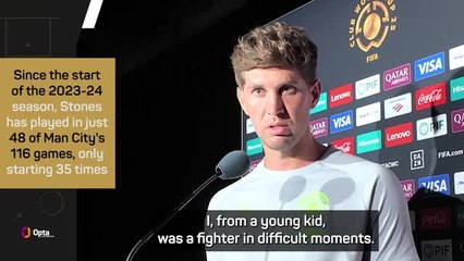 'I'm a fighter' - Stones reflects on his injury recovery