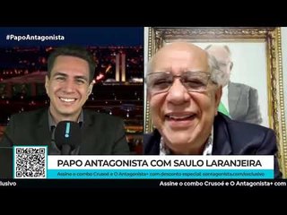 Diego Amorim entrevista o artista Saulo Laranjeira no Papo Antagonista