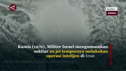 Israel Lancarkan Serangan Udara Skala Besar, Targetkan Wilayah Barat Iran