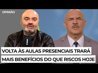 Mario Sabino: volta às aulas presenciais trará mais benefícios do que riscos hoje