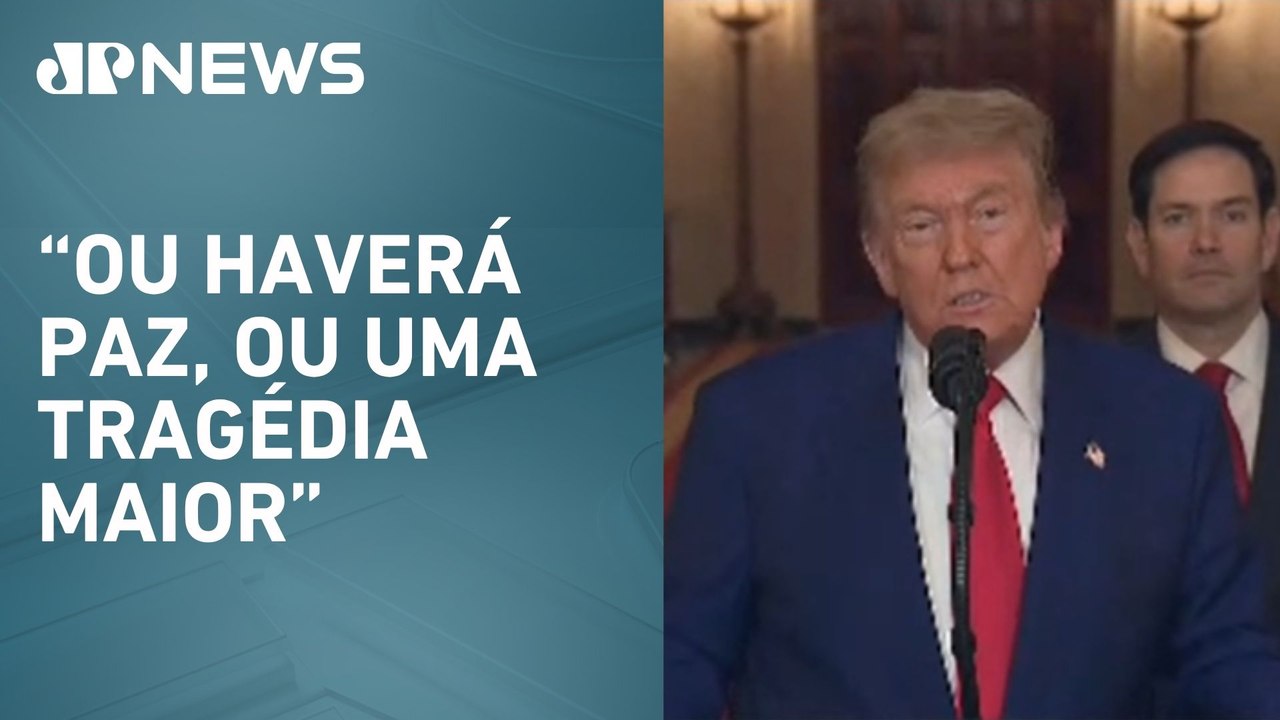 URGENTE: Donald Trump se manifesta após ataques dos Estados Unidos ao Irã