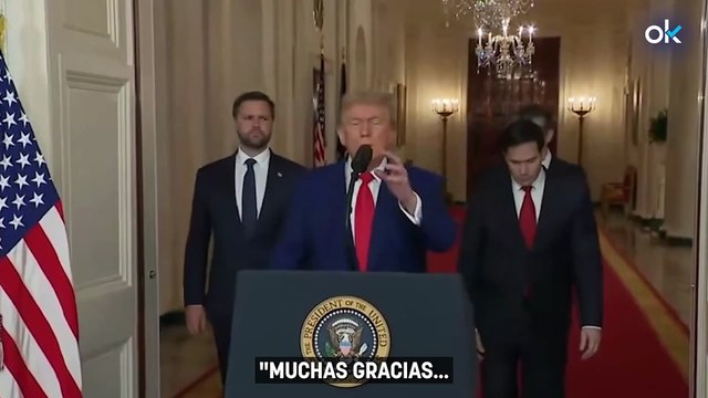 Trump: Los ataques aéreos han borrado las instalaciones nucleares de Irán