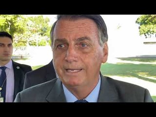 'Eu não posso vetar', diz Bolsonaro, sobre fundão