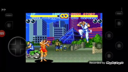 Fatal Fury 2 Joe Higashi vs Kim Kaphwan fala de vitória do Joe Higashi em português