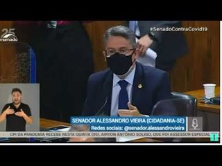 "O senhor tem convicção de que aqui há um bando de patetas", diz Vieira a Blanco