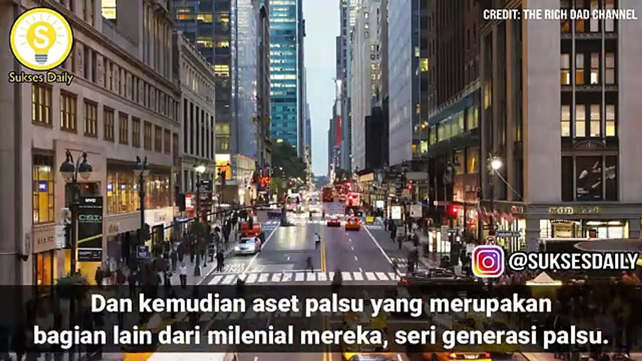 Pelajari Hal Ini Untuk Kebebasan Finansial Mu - Robert Kiyosaki Subtitle Indonesia - Edukasi