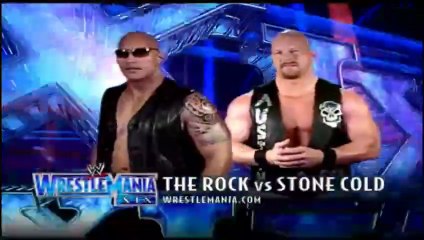 WWE WRESTLEMANIA XIX: The Rock Vs Stone Cold Full match