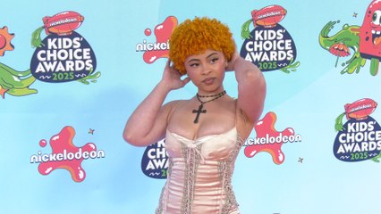 Ice Spice 2025 Kids' Choice Awards Orange Carpet