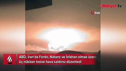ABD savaşa girdi, 'sığınak delici bomba' tarihte ilk kez kullanıldı!