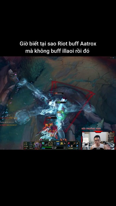 Giờ biết tại sao Riot buff Aatrox mà không buff illaoi rồi đó #aatrox #illaoi#lienminhhuyenthoai #leagueoflegends #knightriseky
