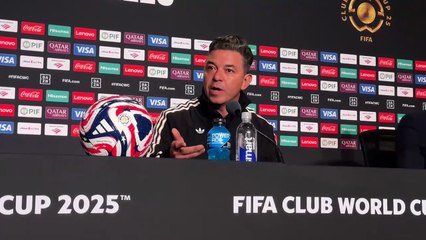 Marcelo Gallardo ya piensa en el juego ante Inter de Milan