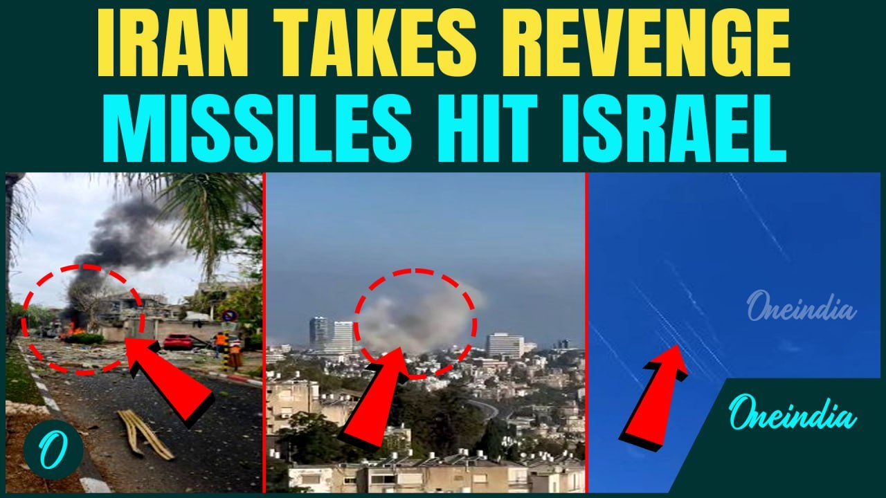 BREAKING: Iranian Missiles SMASH into Israeli territory after U.S Attacks on Nuclear Facilities