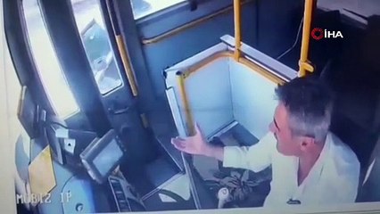 Otobüs şoförüne direksiyon başında silahlı saldırı!