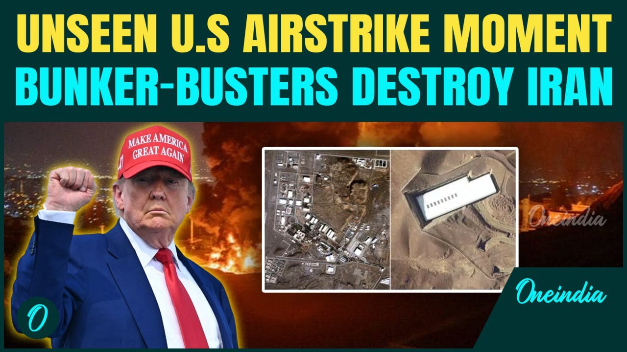 BREAKING: U.S Airstrikes Obliterate Iran’s Nuclear Core on Camera | Fordow, Natanz & Arak Hit Badly