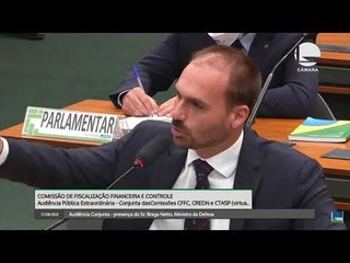 Eduardo Bolsonaro diz que seu irmão "não cometeu crime nenhum"