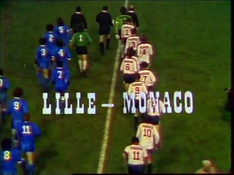 LILLE - MONACO - 1982 - SAISON 1981/1982 -