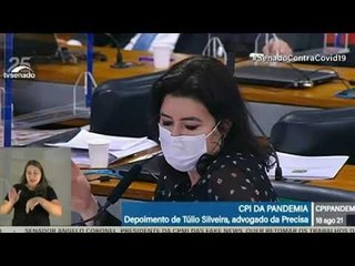 Simone questiona inconsistências na negociação com a Precisa