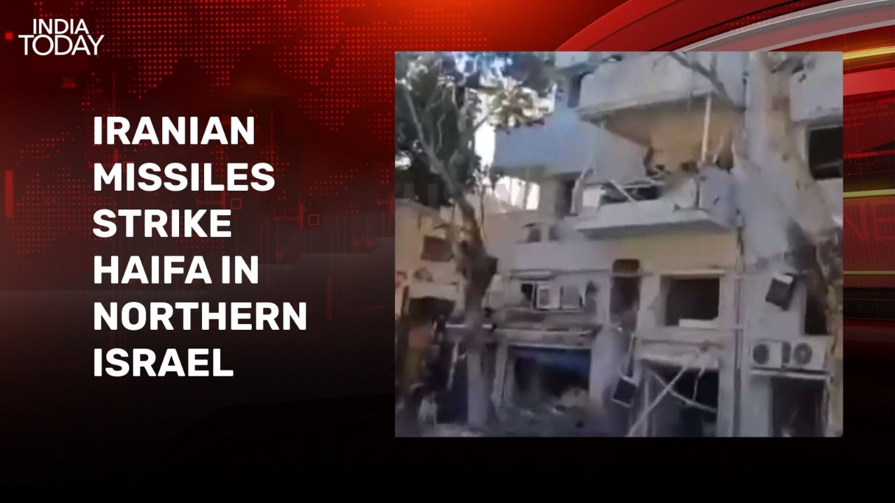 Severe damage reported as Iranian missile hits Haifa in Israel