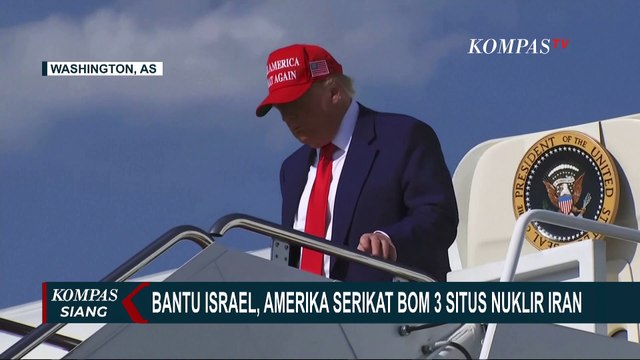 Donald Trump Sebut Serangan terhadap Tiga Situs Nuklir Iran Berhasil