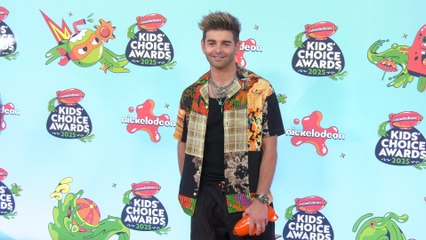 Jack Griffo 2025 Kids' Choice Awards Orange Carpet