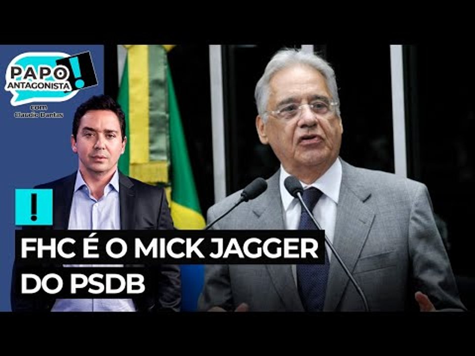 FHC é o Mick Jagger do PSDB