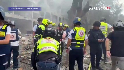 Iran Bombardir Israel Pasca Serangan AS! Iron Dome Kebobolan, Bangunan Hancur!