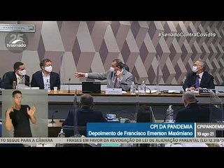 "O senhor já tem cidadania da Índia?", questiona Omar Aziz a Francisco Maximiano