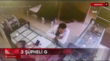 Ardahan’da kuyumcuya sahte altın satan 3 kişi yakalandı