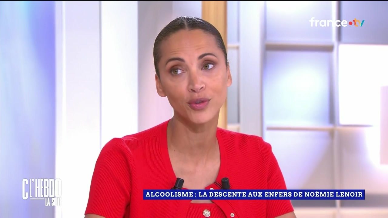 "J’ai avalé des Advil et j’ai pris une bouteille de vodka" : Noémie Lenoir revient sur son alcoolisme et sa tentative de suicide (VIDÉO)
