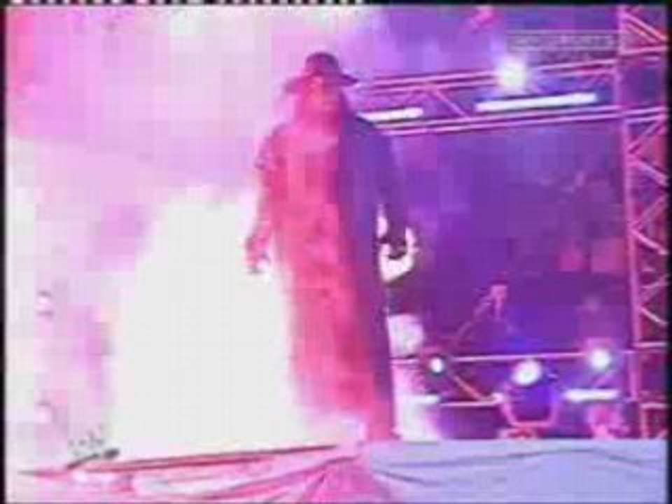 Undertaker scaring John Cena