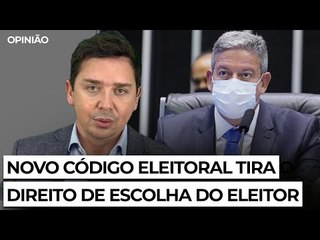 Novo Código Eleitoral tira o direito de escolha do eleitor