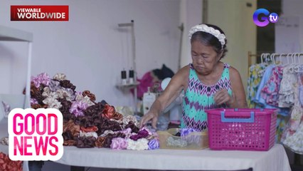 Lola, trending sa TikTok dahil sa tindang scrunchies na ₱15 lang! | Good News