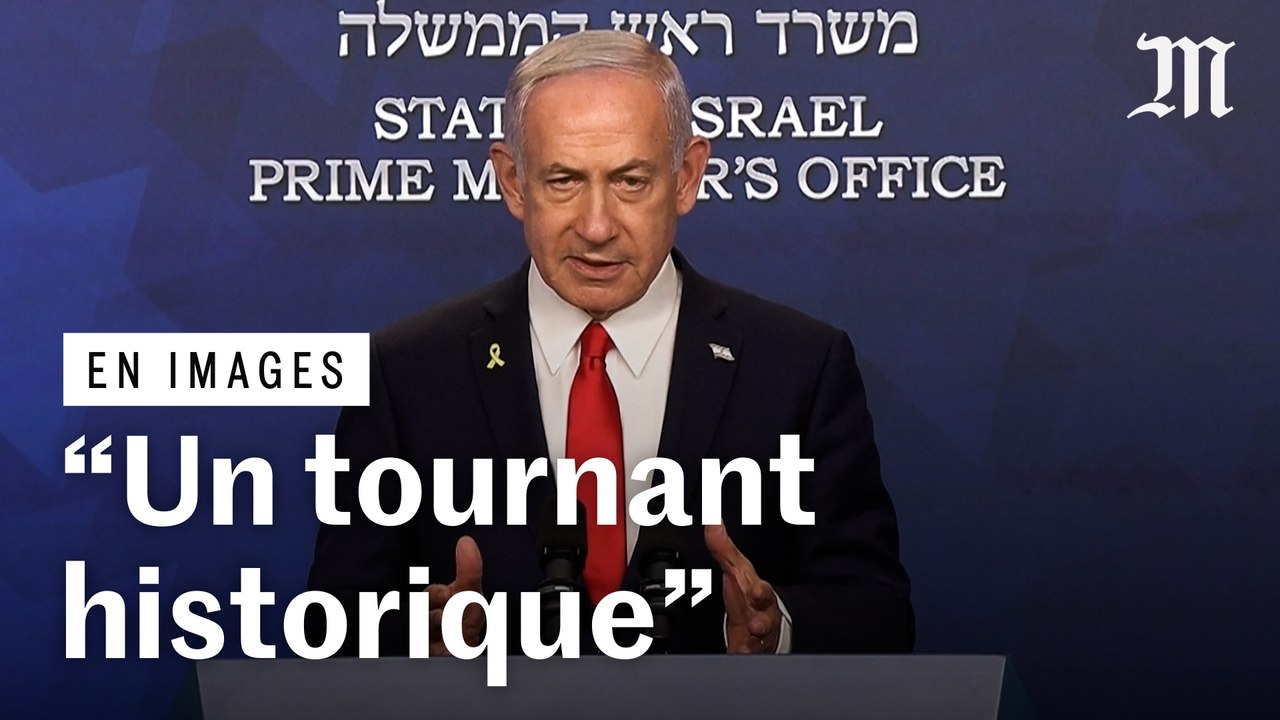 L'allocution de Benyamin Nétanyahou après les frappes américaines en Iran