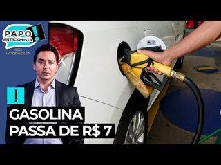 Preço do litro gasolina passa de R$ 7 em três regiões do país