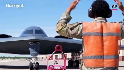 ABD İran'ın nükleer tesislerini B-2'lerle vurdu
