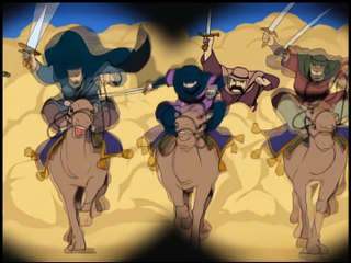 Le Secret du Sable Bleu – Épisode 12 "L’Attaque des luges mécaniques [1/2]"