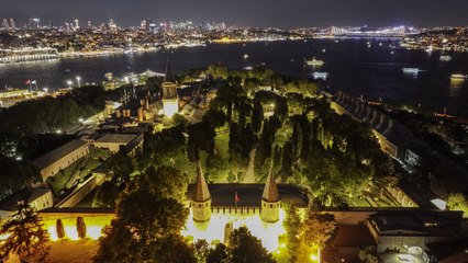 Karanlıkta parlayan tarih: Topkapı Sarayı’nda “gece müzeciliği” başladı!