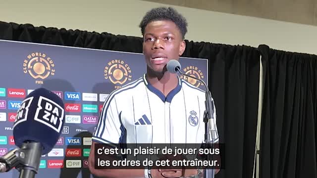 Real Madrid - Tchouaméni : "Un plaisir de jouer sous les ordres de Xabi Alonso"