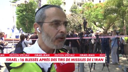 Un secouriste de «Sauveteurs sans frontières» témoigne des dégâts des tirs iraniens sur Israël