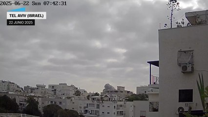 Irán bombardea varias ciudades israelíes como respuesta al ataque estadounidense