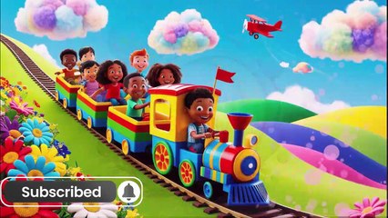 Choo Choo Goes The Little Train | Kids Rhymes | Kids Song #viralvideo