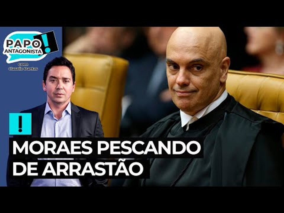 Moraes pescando de arrastão