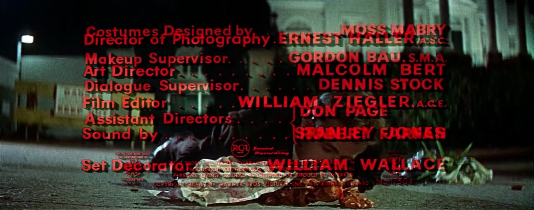 denn sie wissen nicht was sie tun 1955 Anfang deutsch