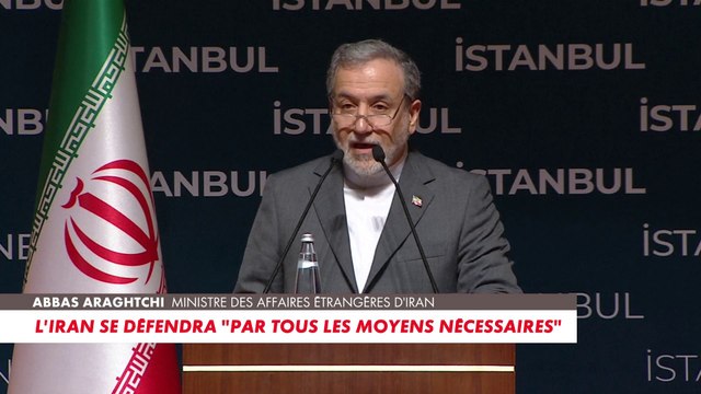 Le ministre des Affaires étrangères iranien Abbas Araghchi réagit aux frappes américaines en Iran