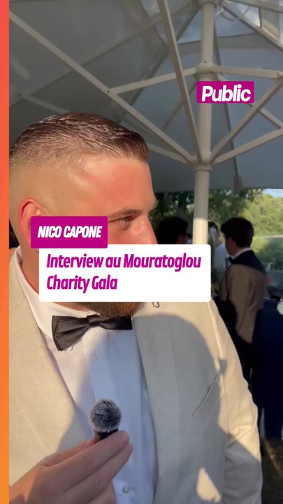 Nico Capone : Interview au Mouratoglou Charity Gala #nicocapone #mouratogloucharitygala #people #newspeople #actupeople