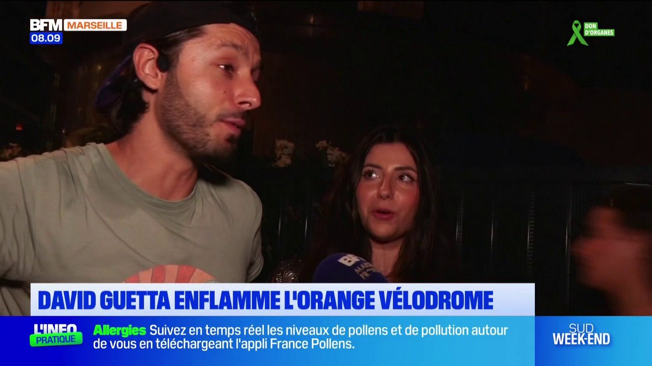 Marseille: David Guetta enflamme l'Orange Vélodrome avec un concert inoubliable