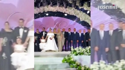 Çorum'da yılın düğünü: Sinan Engin’in kızı evlendi ünlü isimler düğüne akın etti