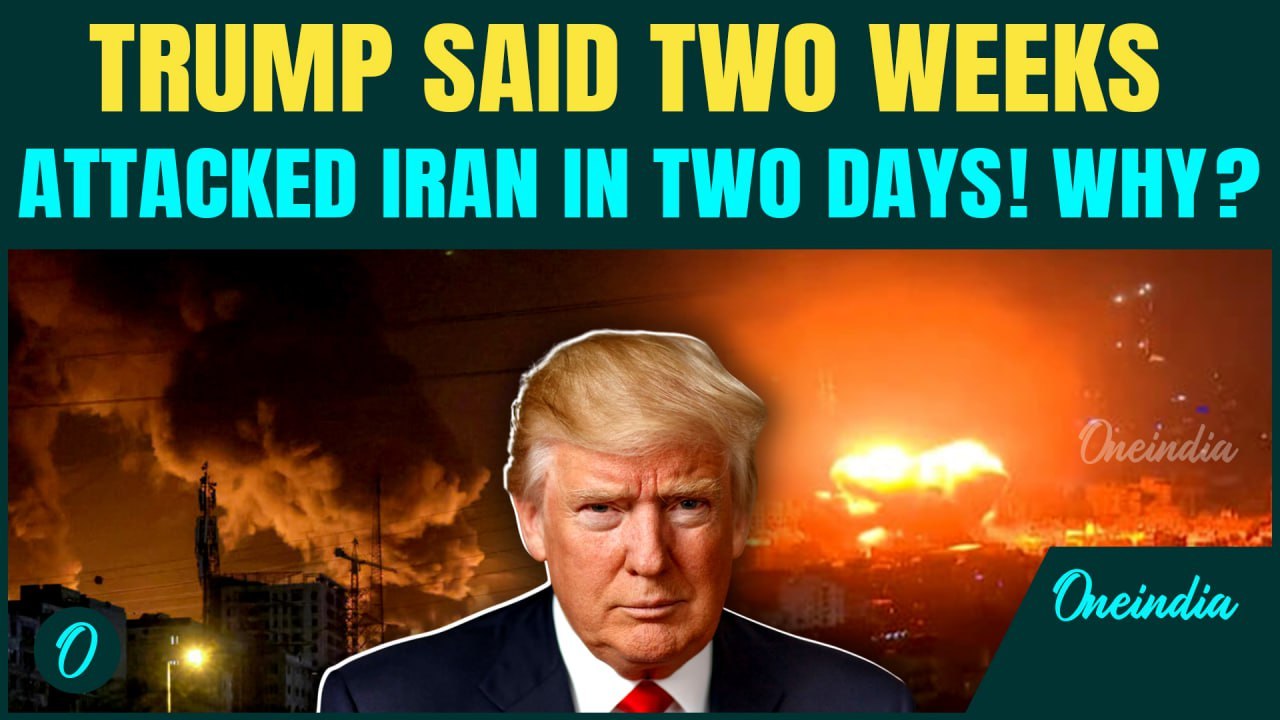 From 2 weeks to 2 Days | Why Trump Attacked Iranian Nuclear Sites NOW?