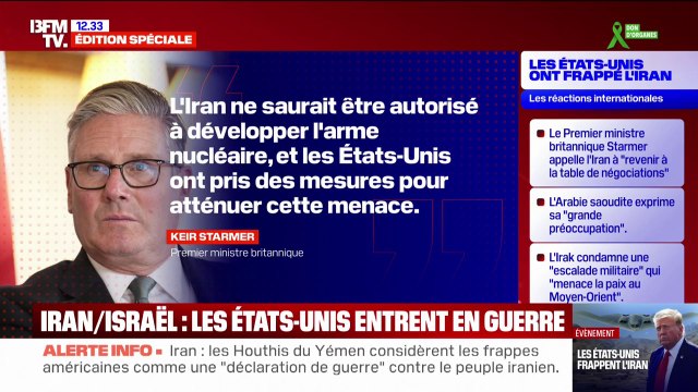 Israël-Iran-États-Unis: la communauté internationale réagit au conflit après les récentes attaques