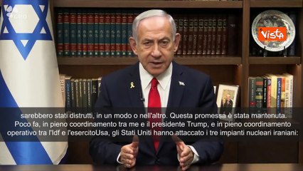 Attacco Usa all'Iran, Netanyahu ringrazia Trump: "Guida con coraggio il mondo libero"